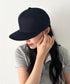 【NEWTRAL(ニュートラル)】/無地 平つば キャップ /501 Standard Basebll Cap | NT5009001 | ネイビー