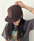 【NEWTRAL(ニュートラル)】/無地 平つば キャップ /501 Standard Basebll Cap | NT5009001 | ブラウン