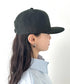 【NEWTRAL(ニュートラル)】/無地 平つば キャップ /501 Standard Basebll Cap | NT5009001 | ブラック