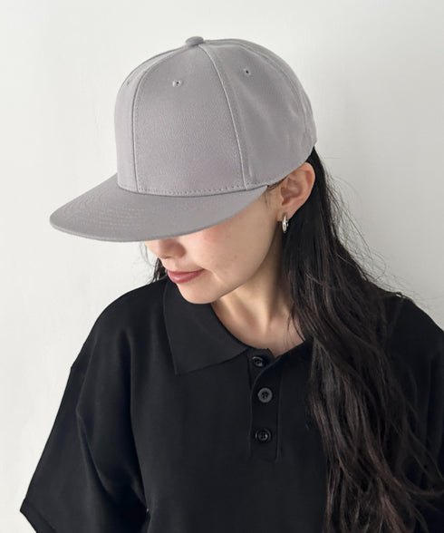 【NEWTRAL(ニュートラル)】/無地 平つば キャップ /501 Standard Basebll Cap | NT5009001 | グレー