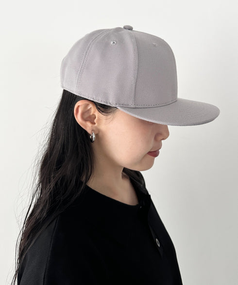 【NEWTRAL(ニュートラル)】/無地 平つば キャップ /501 Standard Basebll Cap | NT5009001 | グレー
