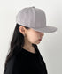 【NEWTRAL(ニュートラル)】/無地 平つば キャップ /501 Standard Basebll Cap | NT5009001 | グレー