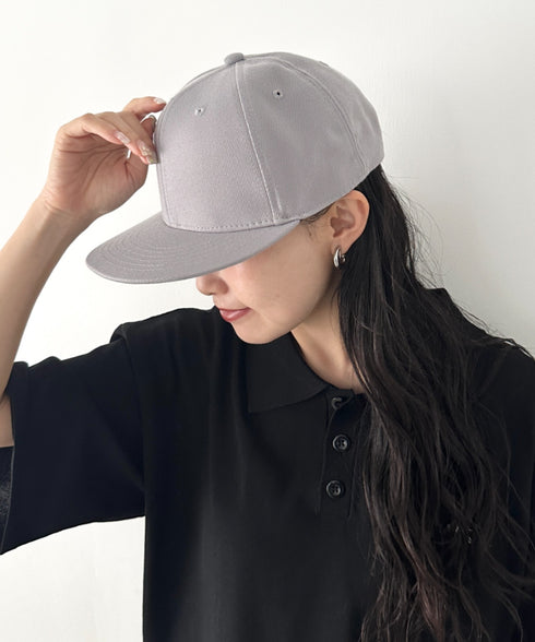 【NEWTRAL(ニュートラル)】/無地 平つば キャップ /501 Standard Basebll Cap | NT5009001 | グレー