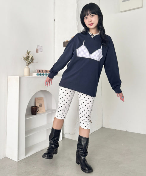 ブラビスチェプリントTシャツ | SL2263025 | ネイビー