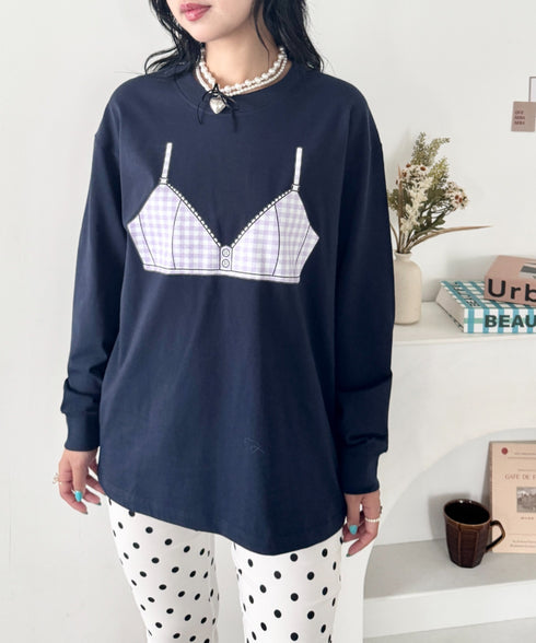 ブラビスチェプリントTシャツ | SL2263025 | ネイビー
