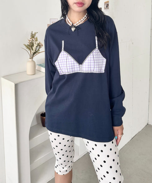 ブラビスチェプリントTシャツ | SL2263025 | ネイビー