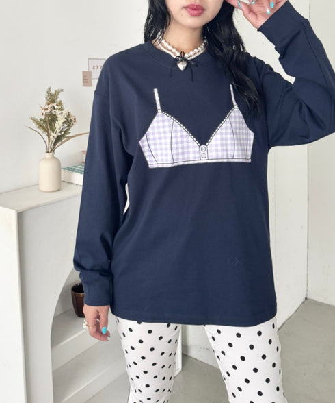 ブラビスチェプリントTシャツ | SL2263025 | ネイビー