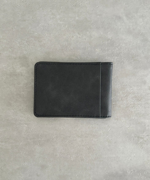 シルバーマネークリップ コンパクト財布 | MD6266028 | ブラック