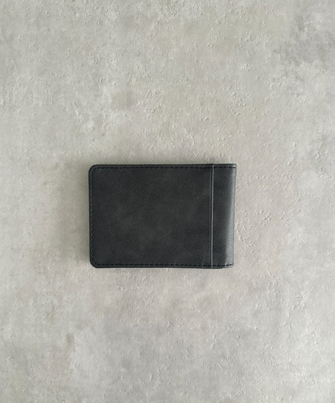 シルバーマネークリップ コンパクト財布 | MD6266028 | ブラック