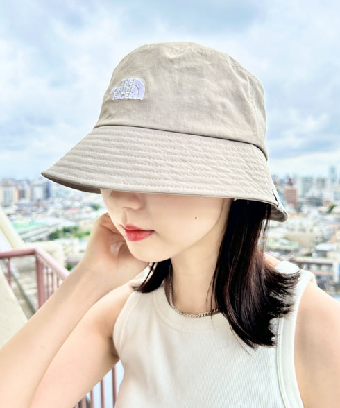 THE NORTH FACE(ザ・ノースフェイス)/ワンポイント ブランドロゴ刺繍 バケットハット/STANDARD BUCKET HAT | IM5242030 | ベージュ