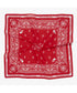 THE NORTH FACE(ザ・ノースフェイス)/コットン プリント バンダナ スカーフ/BANDANA_PAISLEY_80'S/PINE CONE | IM6243034 | レッド