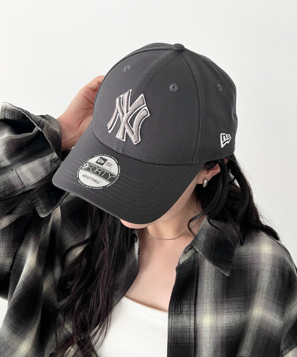 【別注・限定カラー】NEW ERA(ニューエラ)/9FORTY 940 NEYYAN MLB/メジャーリーグ ベースボール CAP キャップ 帽子 | AT5263027 | チャコールグレー