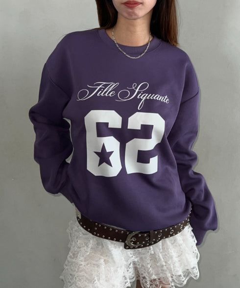ナンバリングロゴスウェット | BA2266029 | パープル