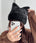 猫耳シャギーニットキャップ | SL5264007 | ブラック