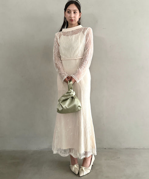 サテンワンハンドルバッグ パーティーバッグ 結婚式 フォーマル | MD1266048 | ミント