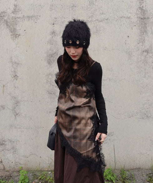 【販売開始:10月9日(金) PM12:00~】【陽世×Bammコラボ】アソートサテンレースキャミ | BA2266067 | カーキ