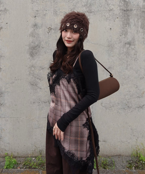 【販売開始:10月9日(金) PM12:00~】【陽世×Bammコラボ】アイレットシャギービーニー | BA5266071 | ブラウン