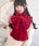 フラッフィーリボンマフラー | LO2264017 | レッド