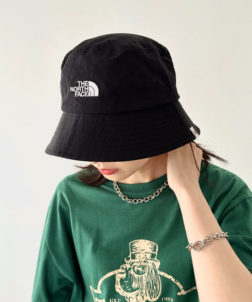THE NORTH FACE(ザ・ノースフェイス)/ワンポイント ブランドロゴ刺繍 バケットハット/STANDARD BUCKET HAT | IM5242030 | ブラック