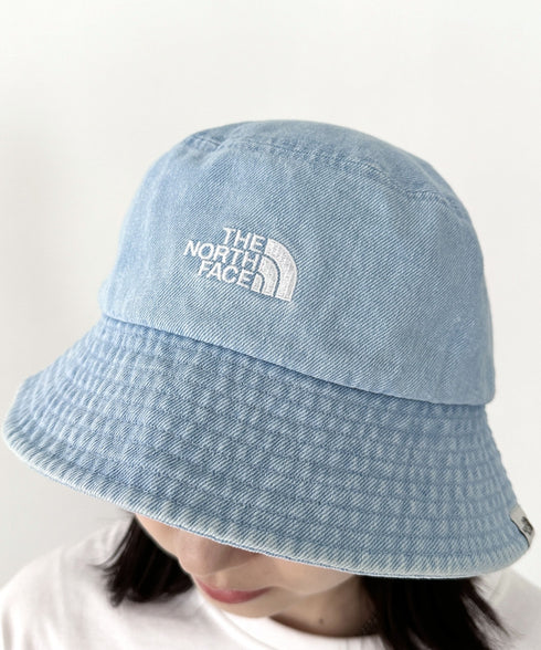 THE NORTH FACE(ザ・ノースフェイス)/ワンポイント ブランドロゴ刺繍 バケットハット/STANDARD BUCKET HAT | IM5242030 | ライトブルー