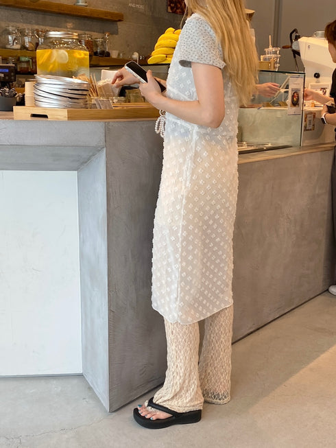 レースVネックワンピース | SL2234662 | ホワイト