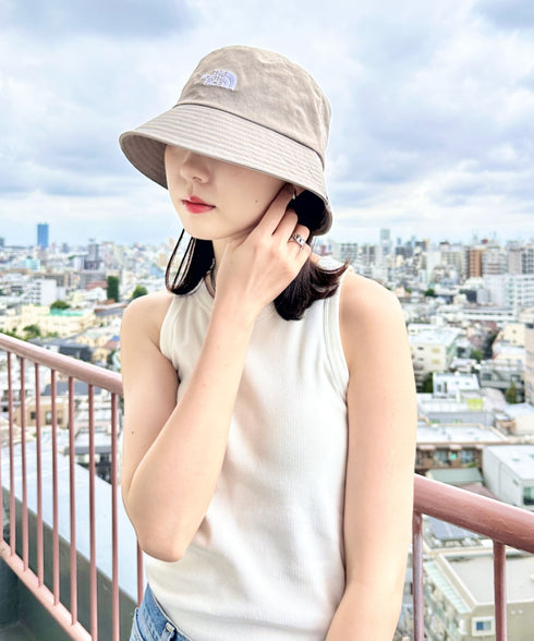 THE NORTH FACE(ザ・ノースフェイス)/ワンポイント ブランドロゴ刺繍 バケットハット/STANDARD BUCKET HAT | IM5242030 | ベージュ