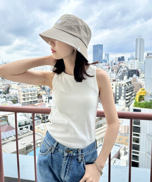 THE NORTH FACE(ザ・ノースフェイス)/ワンポイント ブランドロゴ刺繍 バケットハット/STANDARD BUCKET HAT | IM5242030 | ベージュ