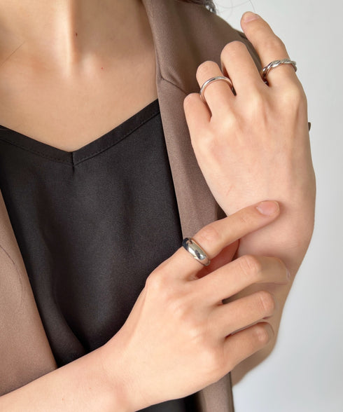 シンプル3セット リング | IS4221421 | シルバー