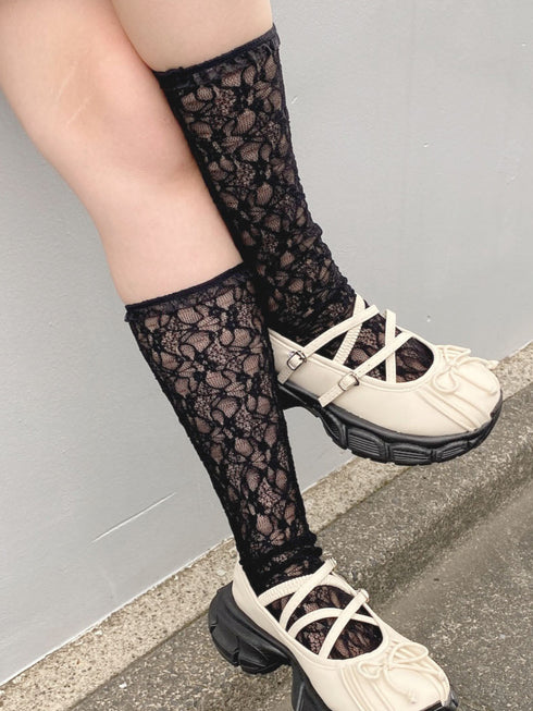 レースソックス | SL4242601 | ブラック