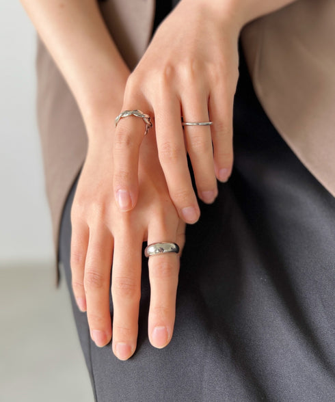 シンプル3セット リング | IS4221421 | シルバー