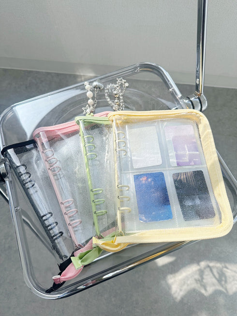 4色クリアラメカードホルダー(A5) | WO4241610 | グリーン