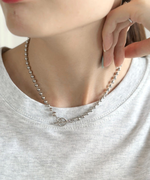 2wayマンテルボールチェーンネックレス | IS4231839 | シルバー