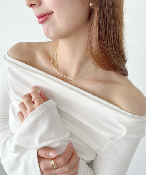 ショートメタルチョーカーネックレス | IS42311032 | ゴールド