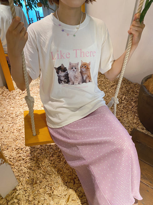 ドットプリーツロングスカート | SL2222789 | ピンク