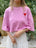 Heart embroidery T | SL2222770 | ピンク