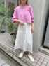 Heart embroidery T | SL2222770 | ピンク