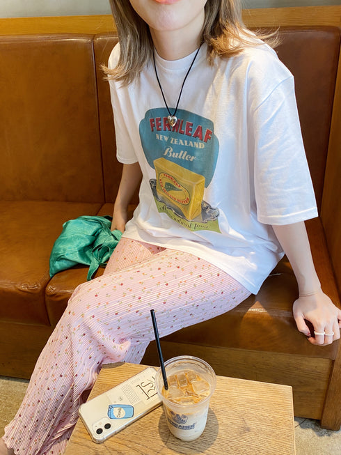 小花柄プリーツパンツ | SL2222747 | ピンク