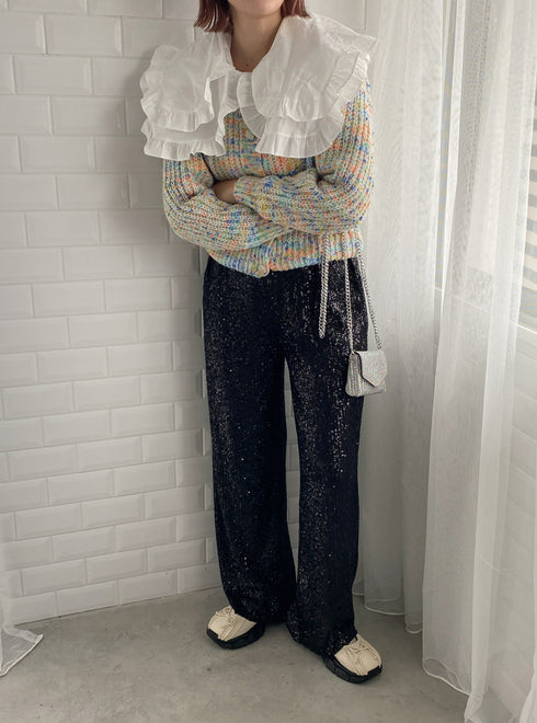 ダブルフリルカラーブラウス | SL2233670 | ホワイト