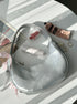 リボンレースアップバッグ | SL1234605 | シルバー