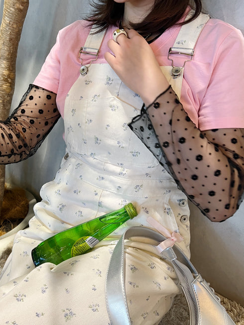 フラワーシアートップス | SL2234655 | ブラック