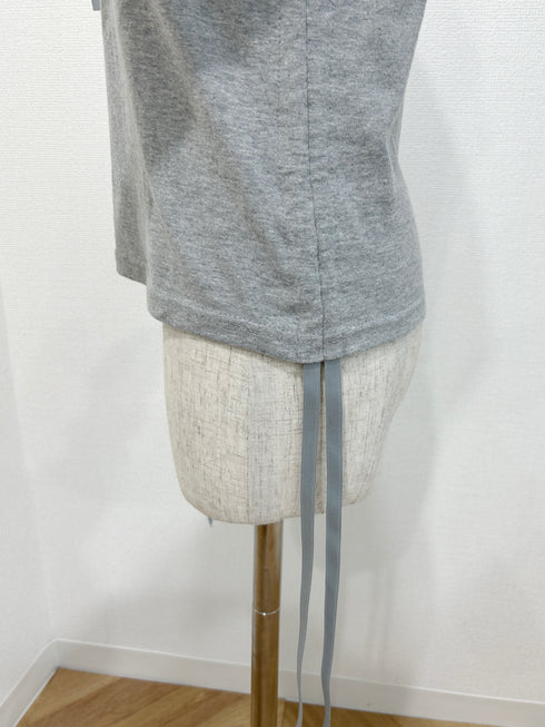 サイドドロストリボントップス | SL2241607 | グレー
