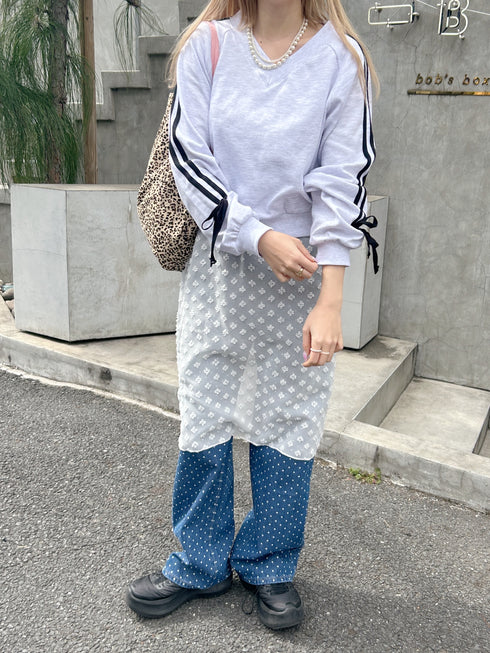 レースVネックワンピース | SL2234662 | ホワイト