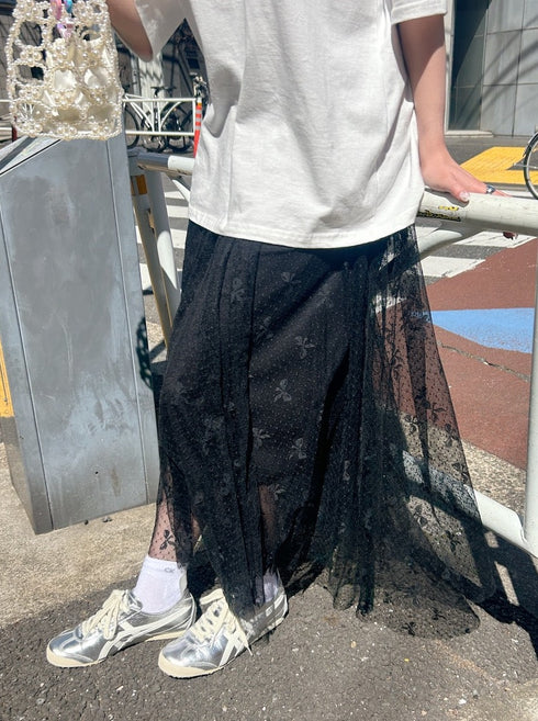 リボンレーススカート | SL2241610 | ブラック