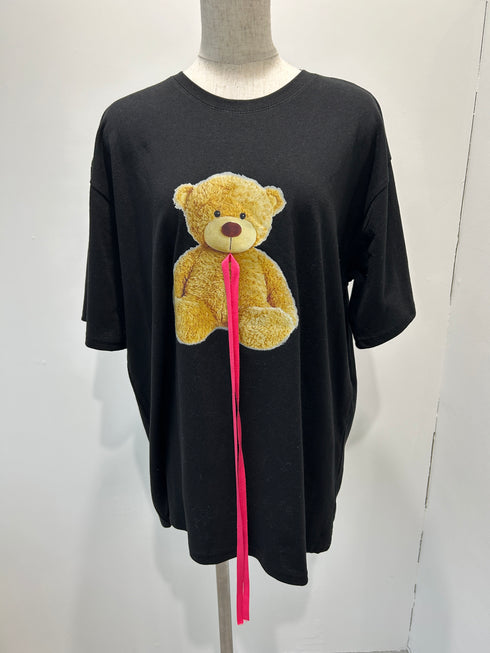 bear ribbon tee | SL2241617 | ブラック