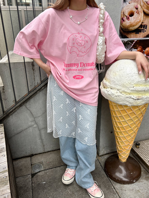 doughnut tee | SL2241619 | ピンク