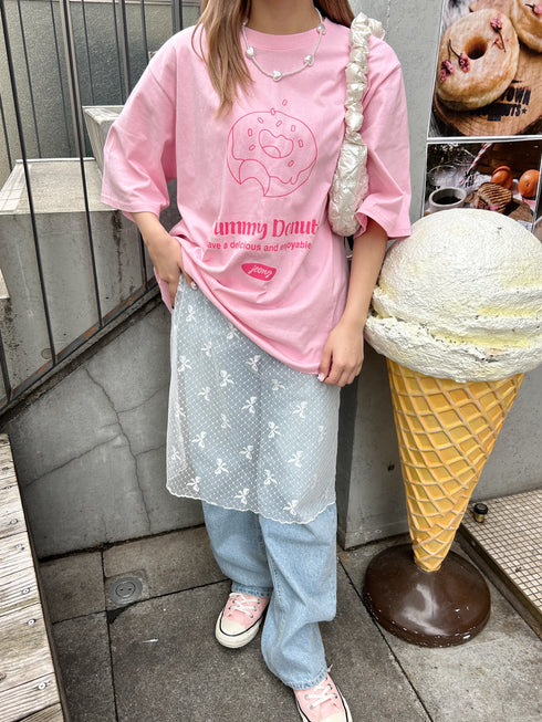 doughnut tee | SL2241619 | ピンク