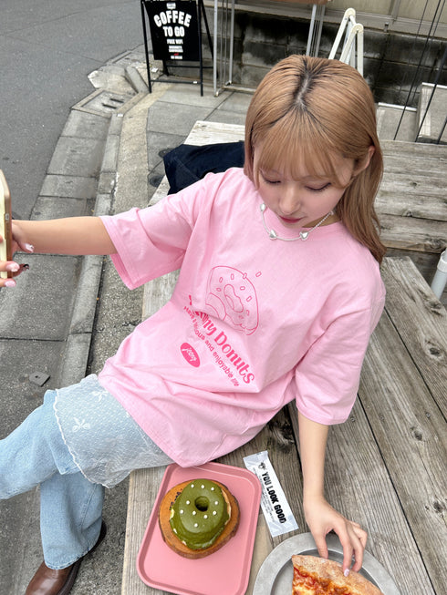 doughnut tee | SL2241619 | ピンク