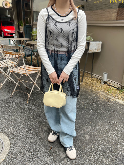 リボンシアーキャミソールワンピース | SL2241638 | ブラック