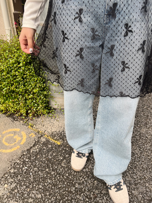 リボンシアーキャミソールワンピース | SL2241638 | ブラック