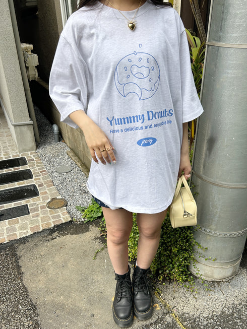 doughnut tee | SL2241619 | ライトグレー